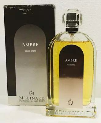 Ambre Molinard For Women Eau De Toilette 100ml New In Unsealed Box Discontinued • $169.99