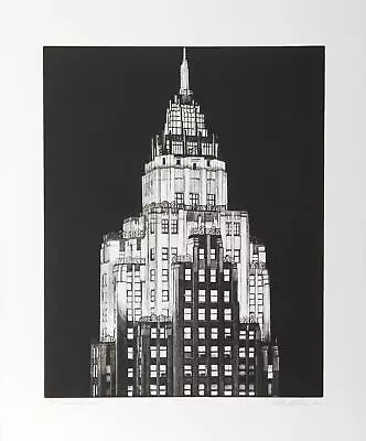 £740.43 • Buy Richard Haas, Cities Services Building, Etching, Signed And Numbered In Pencil