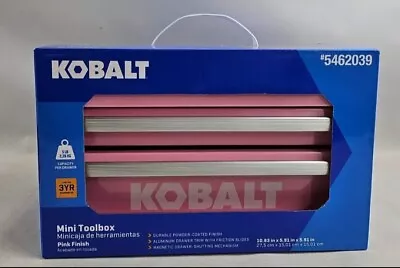 Kobalt Mini Toolbox 2 Drawer PINK “25th Anniversary” LIMITED #5462039 NEW VIRAL • $42.95