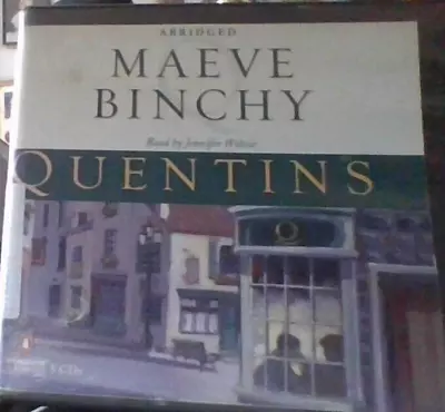 Quentins Abridged AUDIO BOOK CD Maeve Binchy USED SHIPS FREE • $14.99