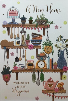 £1.89 • Buy NEW HOME CARD 8”x5” FREE P&P