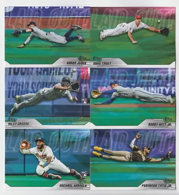 2023 Topps Update Laid Out Insert Single U Pick Complete Your Hard To Make Set • $1.99