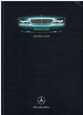 Mercedes Benz W220 S-class S320 S430 S500 Orig 1998 Uk Sales Brochure *hardback* • $31.07