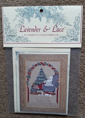 Lavender & Lace Secret Santa  Cross Stitch Chart  L&l 54 Retired • £79.99
