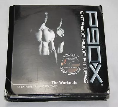 P90x Extreme Home Fitness Dvd Set Training Routines W/ Bonus Workouts Complete • $17.49