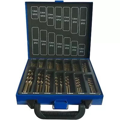 Cobalt Drill Bit Set For Stainless Steel Inox M35 Metal HSS-Co 99 Cobalt Bits • £30.89