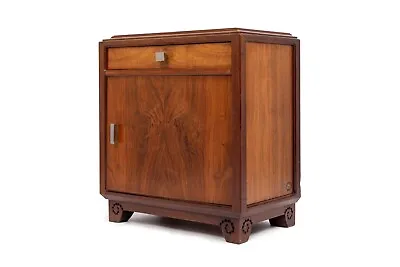 Antique Art Nouveau Small Wooden Cabinet By Majorelle France Signed • $2932.50