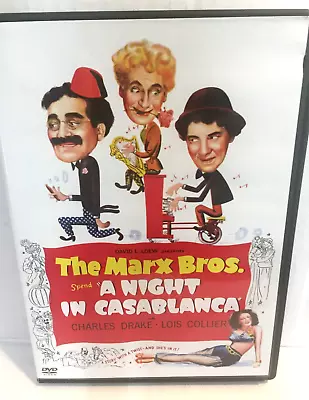 The Marx Bros. Spend A Night In Casablanca DVD Ships Free Same Day With Tracking • $7.49