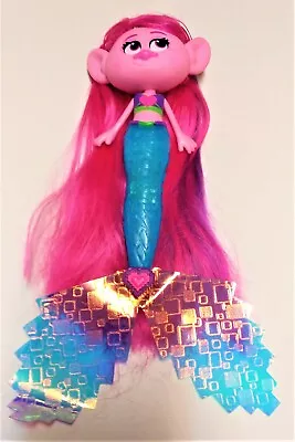 DreamWorks Trolls TrollsTopia Techno Mermaid Poppy Doll • $17.07