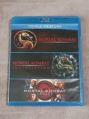 Mortal Kombat/Mortal Kombat 2/Mortal Kombat: Legacy (Blu-ray Disc 2014 3-Disc… • $17.99