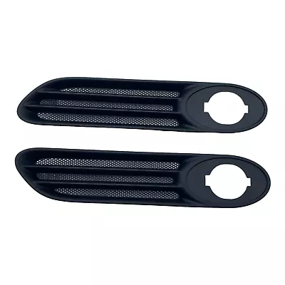 2002-06 MINI Cooper Front Fender Black Side Grill Set Scuttle Signal R50 R52 R53 • $69.99