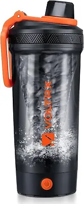 VOLTRX Shaker Bottle Gallium USB C Rechargeable Electric Protein Shake Mixer • £24.99