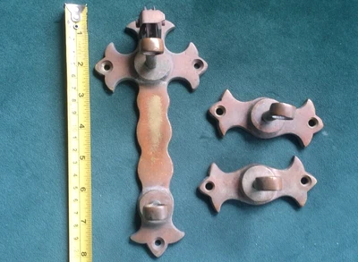 £60 • Buy Genuine Antique Victorian Edwardian Cast Brass Door Bell Pull  Parts