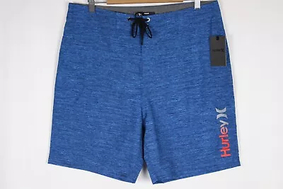 Hurley Men's Wayfarer 20  Board Shorts Pacific Blue CJ5118 • $21.24