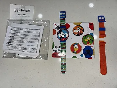 Kids Youth Disney Mickey Digital Watch Goofy Pluto Interchangeable Band • $24.99