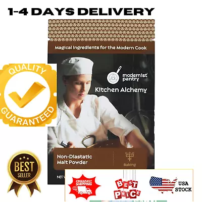 Non-Diastatic Barley Malt Powder ⊘ Non-Gmo Vegan OU Kosher Certified - 50G/2Oz • $11.50