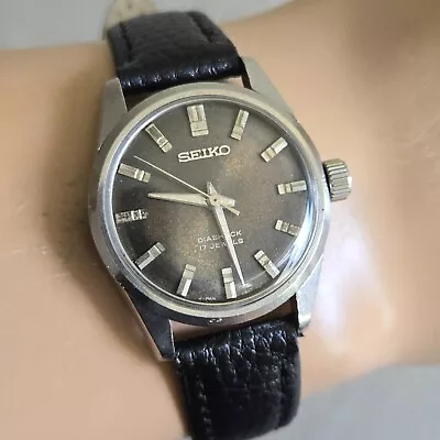 Vintage SEIKO Men's Manual Winding Watch 66-7992 17Jewels January 1968 • $149