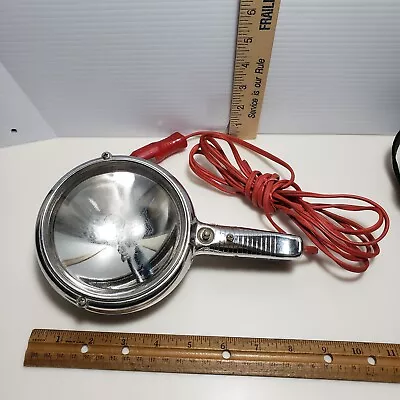 Vintage GE Electroline Chrome Handheld Car Boat Spot Light Series G Works! • $18.50