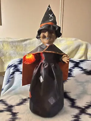 Vintage TELCO Witch Motion-ette 20” Figure Motion & Sound Light Sound Motion • $24.87