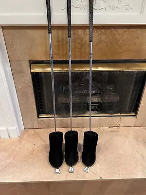 Ping Eye Wood Set 1 3 5 Woods Ping Metal Shafts Vintage Ping Head Covers • $40