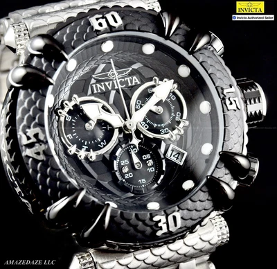 $119.99 • Buy NEW Invicta Mens 52 Mm Subaqua TALON Swiss Z60 Chronograph BLACK DIAL SS Watch