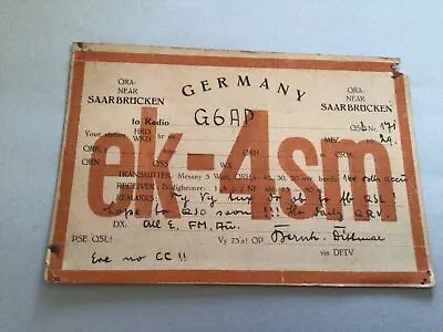 £10 • Buy QSL Radio Card SAAR 1929 Ref 65397