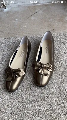 £15 • Buy Francesca Cardenas Bronze Shoes Size 6 NEW