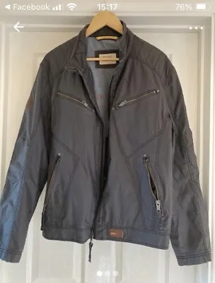 Camel Active Light Weight Mens Jacket Size 42 Inch Chest (52 EU) Wax Like • £45