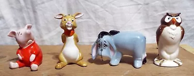 $44 • Buy Disney Beswick England Piglet, Eyeore, Roo And Owl Vintage Porcelain Figurines