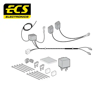 ECS Wiring Ign Switched 13 Pin Power Extension Kit +15/+30 (3 Cable) SP448ZZU • £93.60