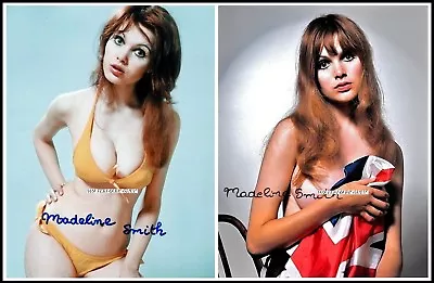 Madeline Smith Autographed Cotton Canvas Image. Limited Edition (MS-4)  • $12.11