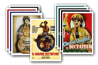 Charlie Chaplin - The Great Dictator -  Poster Postcard Set • £5.99