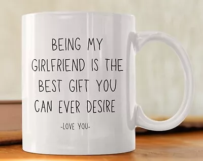 Girlfriend Gift Coffee Mug Cup Gift For Girlfriend Gift For Her Valentines Day G • $26.99