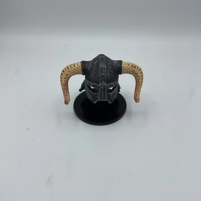 Miniature Viking Helmet With Horns Fantasy Armor Medieval Knight Stand 2018 BSW • $10