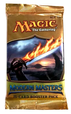 Magic The Gathering MODERN MASTERS 2013 Booster Pack MTG (15 Cards Per Pack) • $29.97