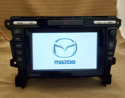 07-08 Mazda CX-7 Navigation Display Radio 6 Disc CD Player GPS Screen EG2666DV0B • $69.99