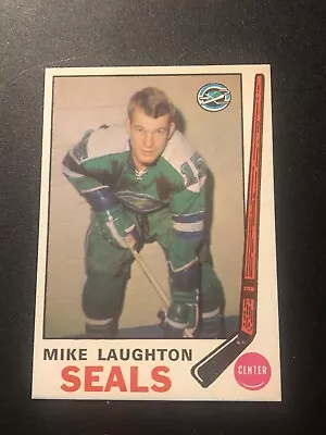 1969-70 O-Pee-Chee Mike Laughton #148 Rookie RC NM • $6.99