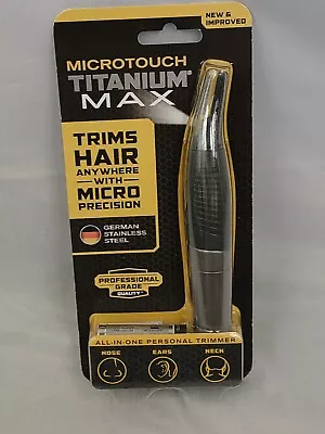  Microtouch Titanium Max Hair Trimmer Nose Ears Neck & Body • $13