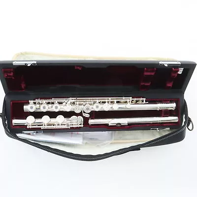 Yamaha Model YFL-777HCT Artist Solid Silver Professional Flute SN 078344 SUPERB • $6999