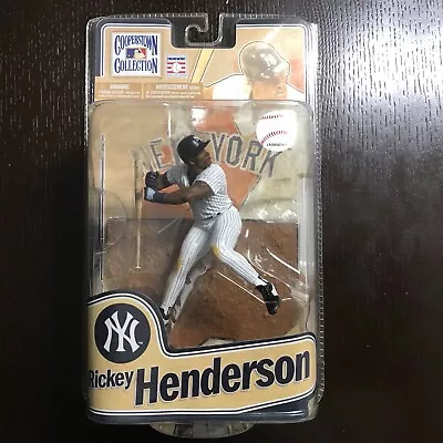 RICKEY HENDERSON Cooperstown Collection Series 8 McFarlane Toys-FREE USA SHIP • $49.50