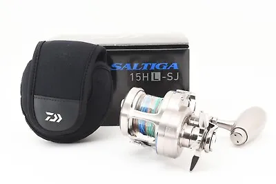 Daiwa 15 Saltiga 15HL-SJ Left Bait Casting Reel Excellent From Japan #1716 • $606.08