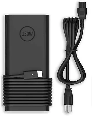 130W 20V USB C AC Adapter Charger For Dell XPS 15 9575 17 9700 2-in-1 • $66.83