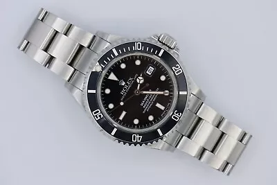 Rolex Sea-Dweller 16600 Black Dial & Bezel Oyster Band 40mm  Circa 1996 • $8299.95