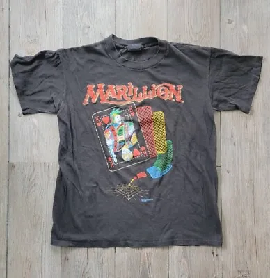 Rare Marillion Band T Shirt 1986 North American Tour Shirt Remake Shirt TE7493 • $30.99