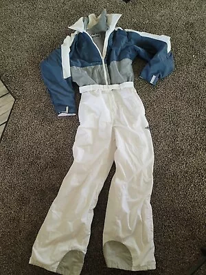 Powderhorn Insulated One Piece Snow Ski Suit Men's Large • $60.36