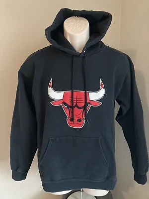 Vintage 90s Chicago Bulls Hoodie Sweatshirt Pullover Hanes Men’s Size Small • $21