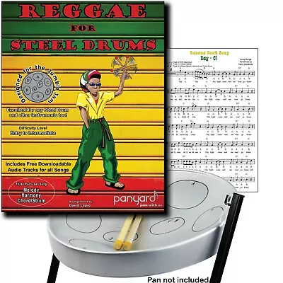 Panyard Jumbie Jam Songbook - Reggae For Steel Drum W5520  • $19.95