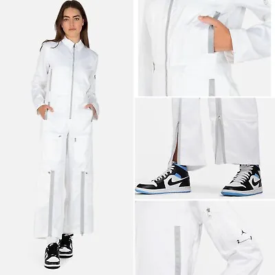 Nike Women's Jordan 23 Engineered TrackSuit FlightSuit DM5288 100 S WHITE $200 • $151.73