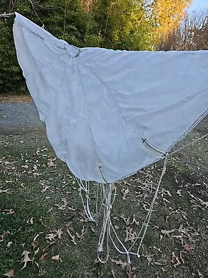 5 - DROP Parachutes Canopy MILITARY SURPLUS  5 Ft  Nylon Rope YOU ARE GETTING 5  • $100