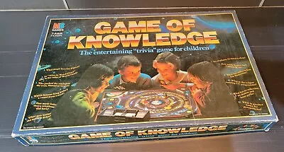 Game Of Knowledge MB Trivia Board Game 1984 Complete Large Box  • £12.99